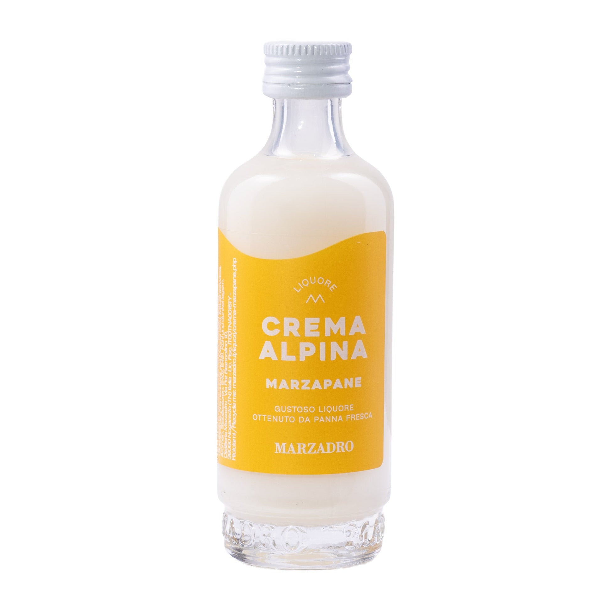 Crema Alpina  Marzipan Likör  Miniatur