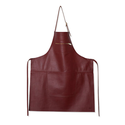Leather Apron BBQ Style – Ruby Red