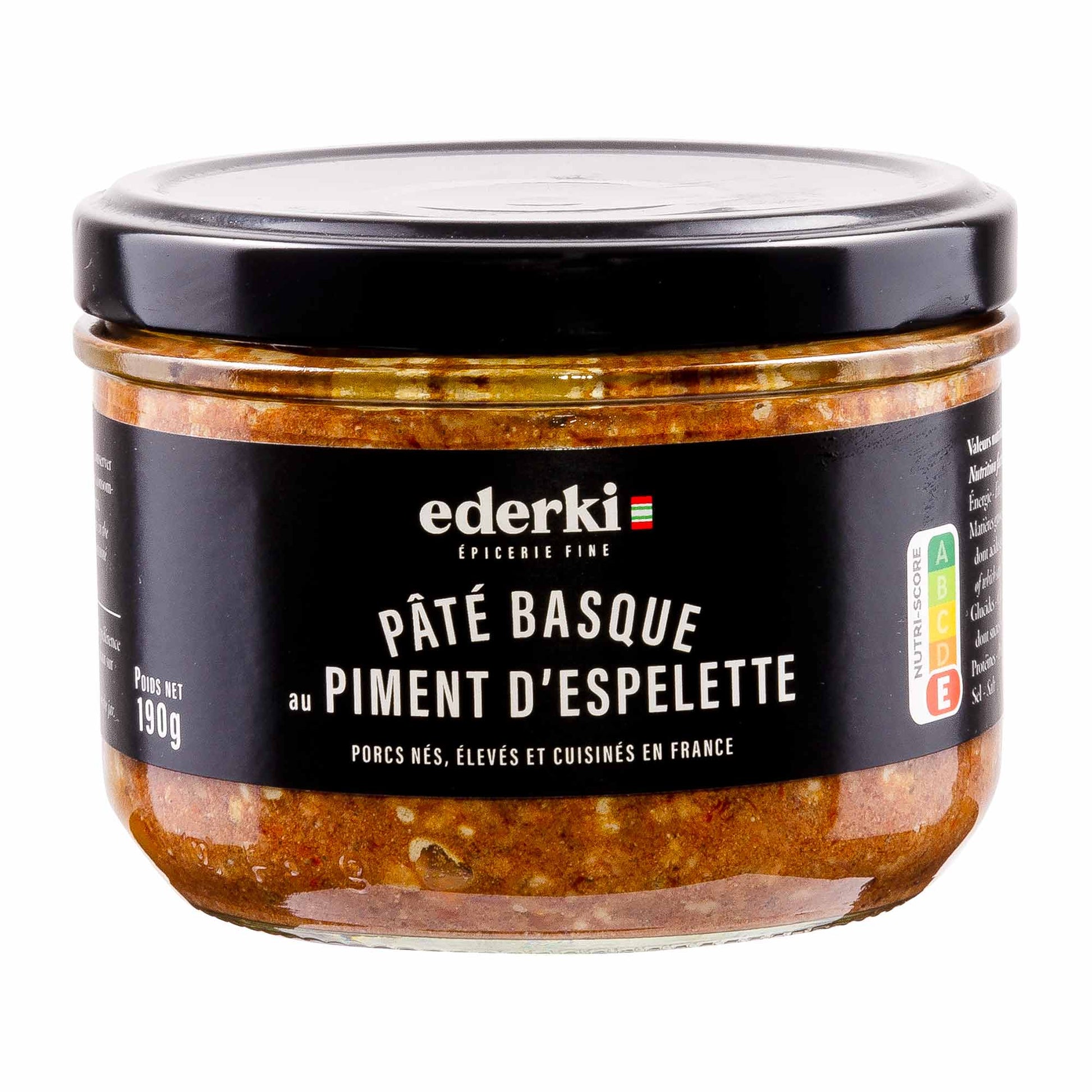 Ederki  Paté basque mit Piment d'Espelette