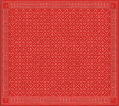 Attebladrose Tischdecke rot – 150x150cm