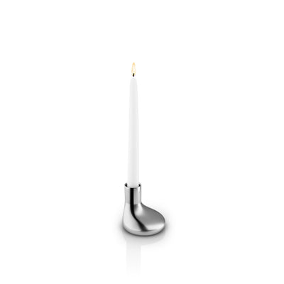 Mellow Candle Holder – Chrome / Stainless Steel – 8cm