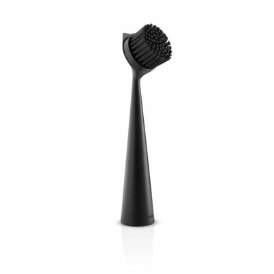 Dish brush black with nylon head