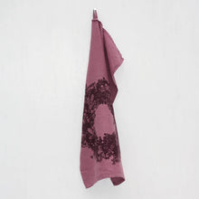 Frohstoff  Geschirrtuch Leinen erika  Kranz