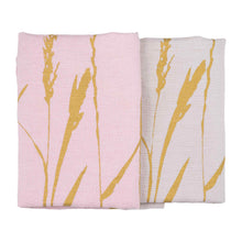 Frohstoff  Leinen Geschirrtuch Set Wiese