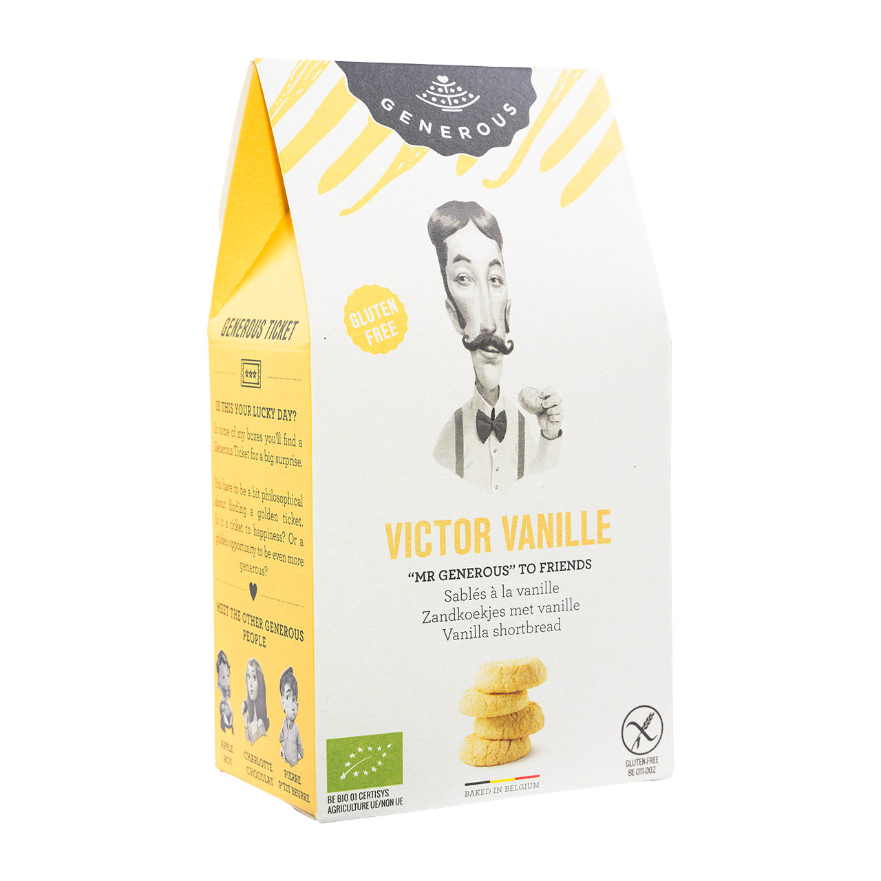 Generous  Victor Vanille  Vanillegebäck glutenfrei