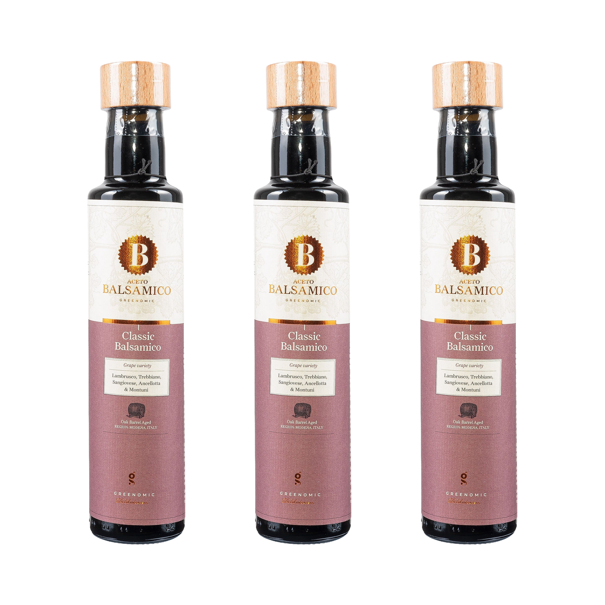 Greenomic Balsamico Classic — Aceto Balsamico im Designflakon
