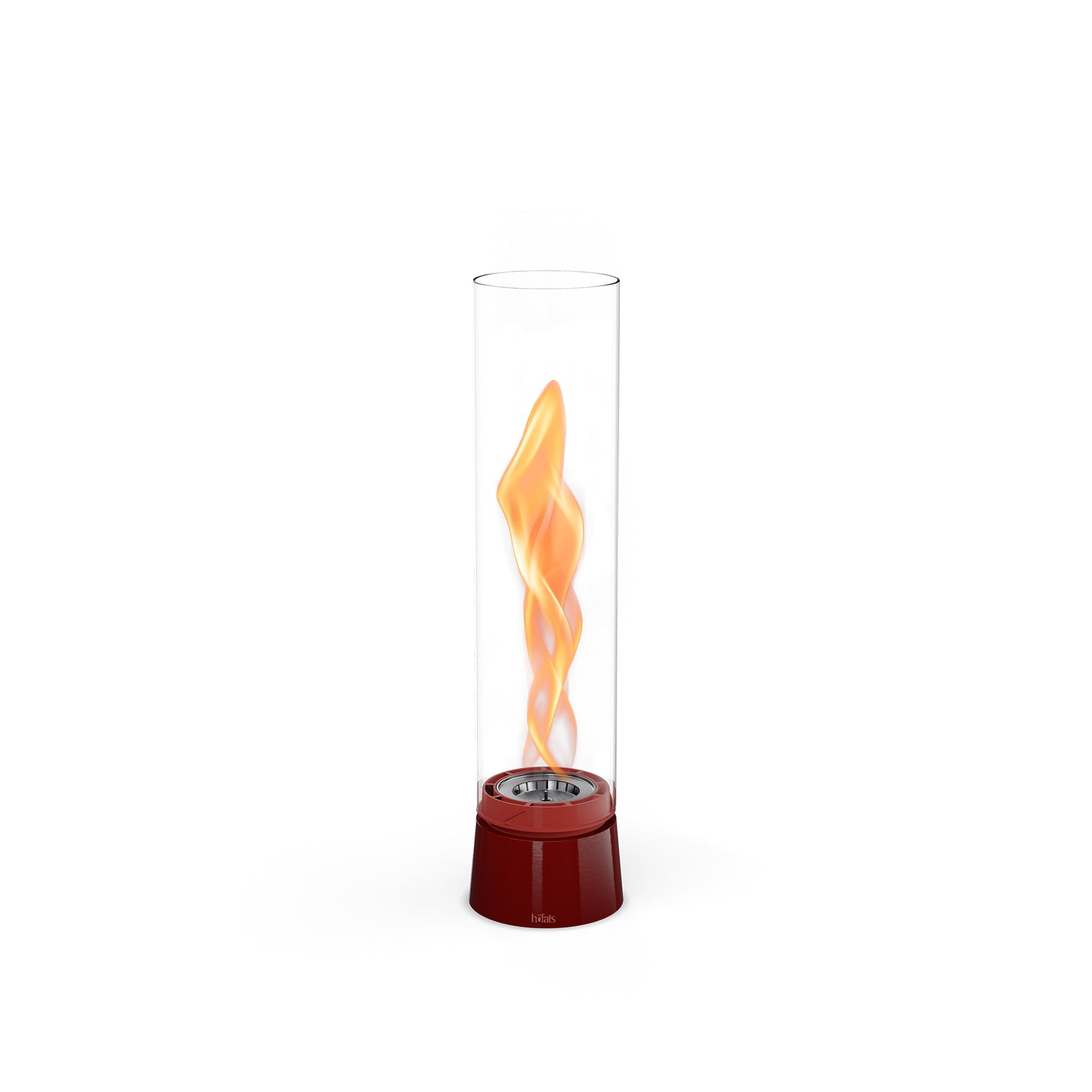 höfats  SPIN air 900  Tischfeuer  Emaille Rot