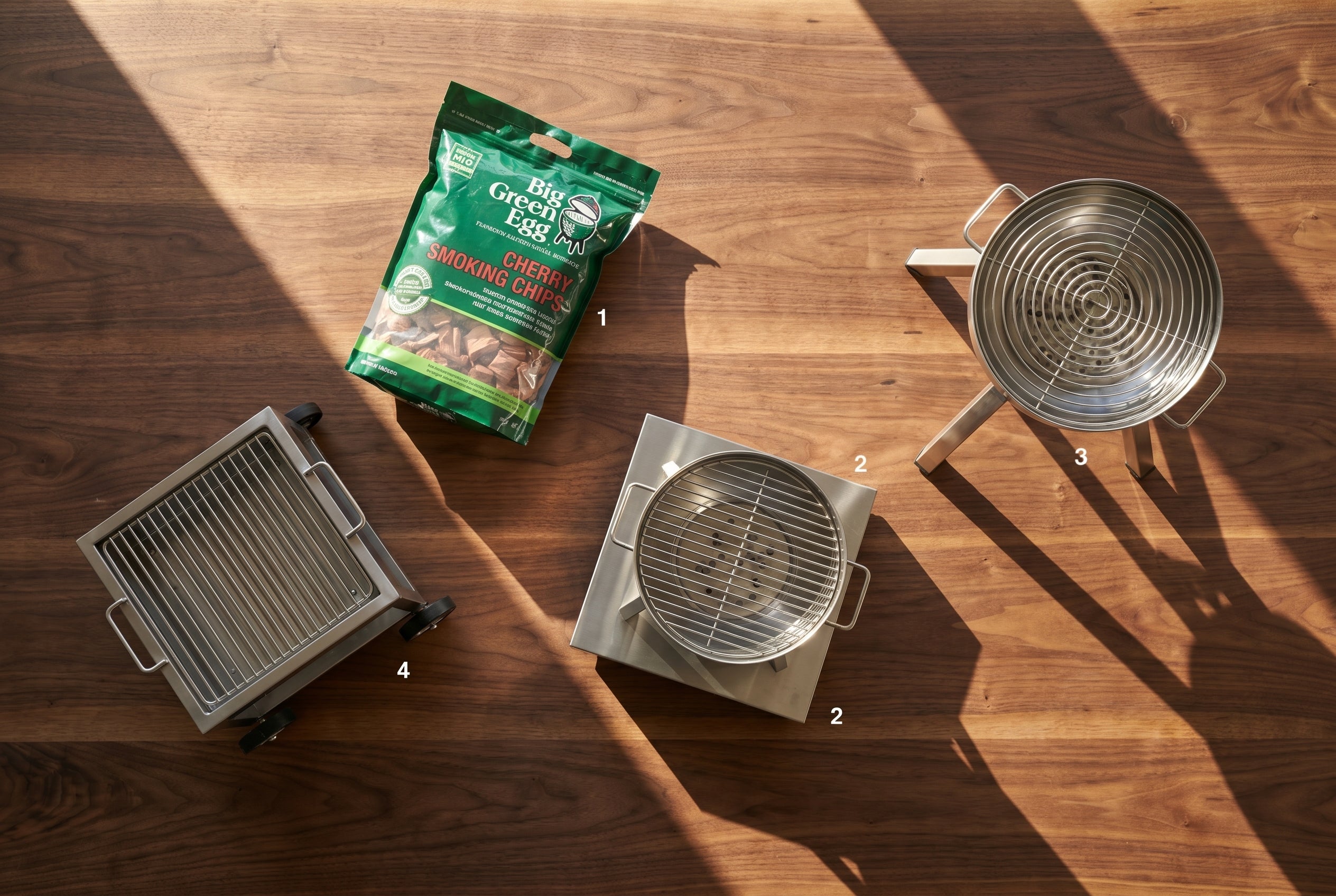 Holzkohle & Räuchern — Big Green Egg, Thüros | genussland.de