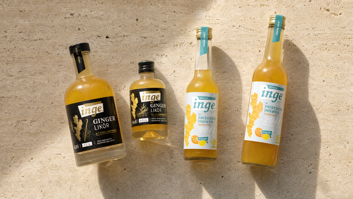 inge Manufaktur – Ingwersirup und Ingwer-Likör bei München