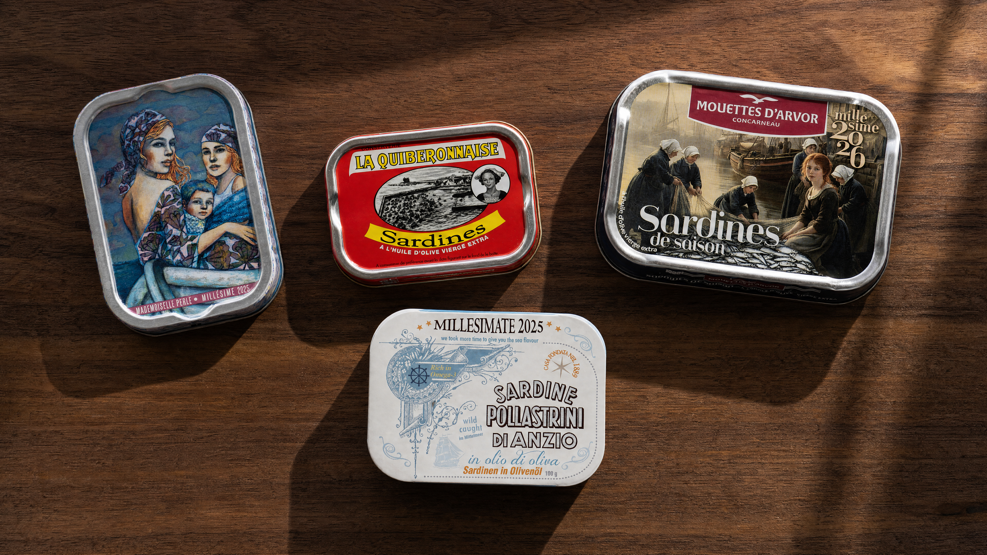Jahrgangssardinen – Sardinen, die wie Wein reifen