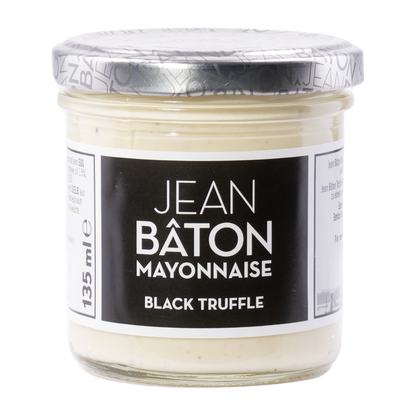 Jean Bâton Mayonnaise Black Truffle im 135-ml-Glas