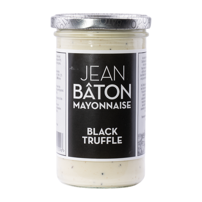 Jean Bâton Mayonnaise Black Truffle im 245-ml-Glas