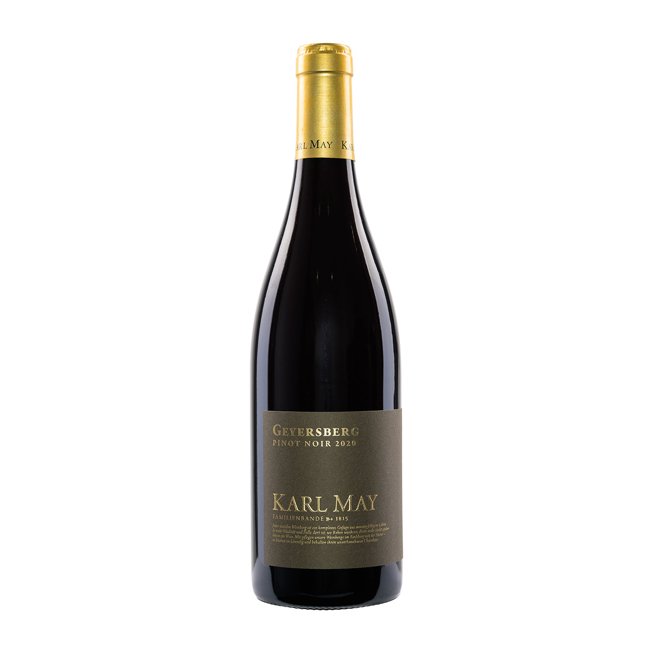 Karl May  Geyersberg Pinot Noir  2020 [BIO]