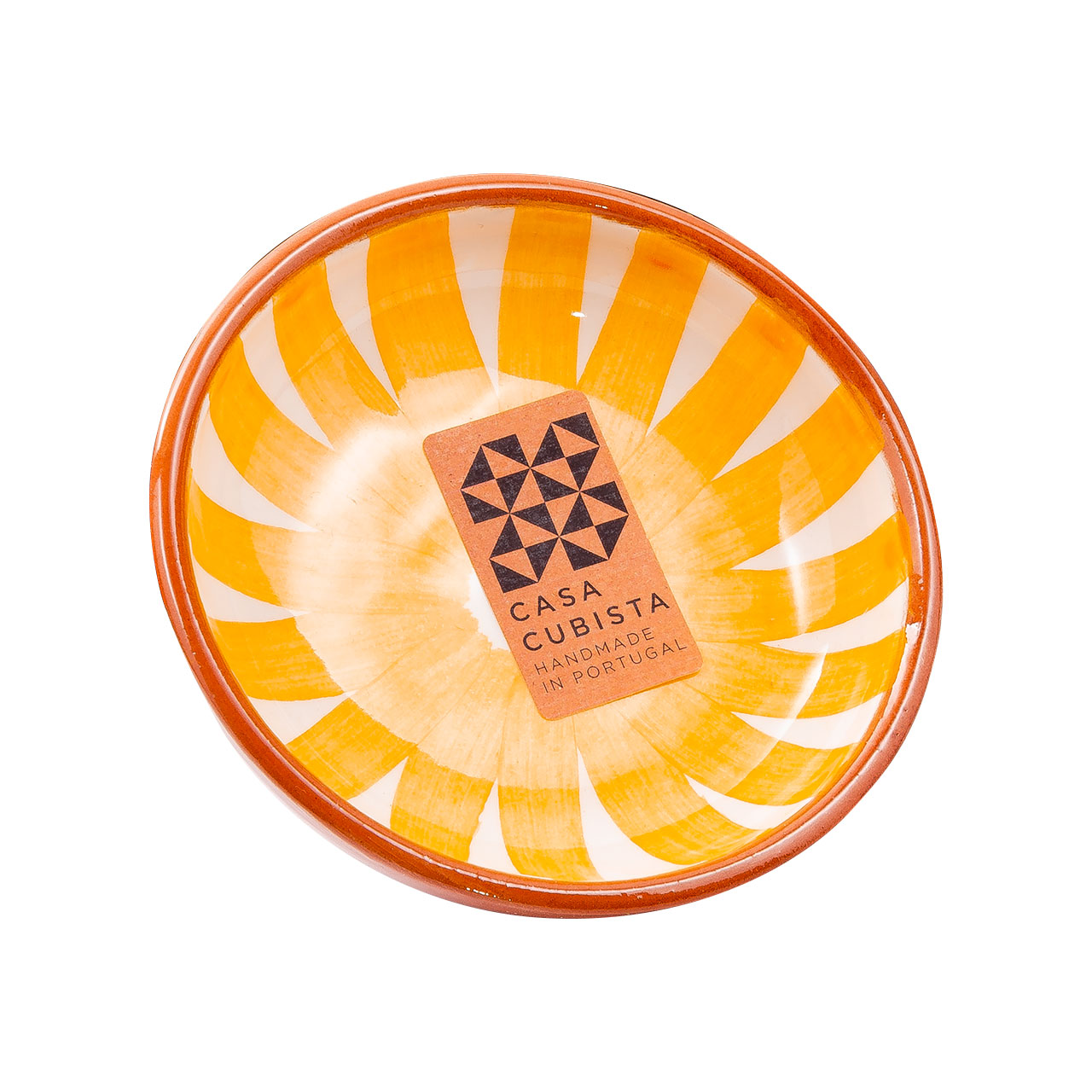 Keramikschale klein  ray tangerine