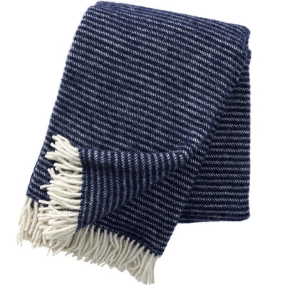 Wool blanket Ralph – navy