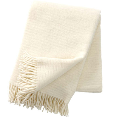 Wool blanket Ralph – ivory