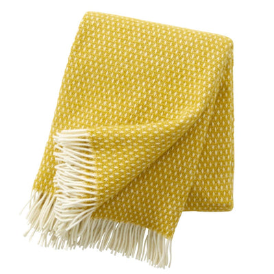 Wool blanket Knut – saffron