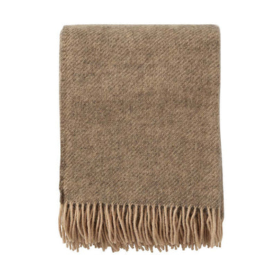Gotland wool blanket - beige
