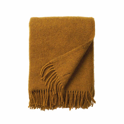 Wool blanket Gotland – caramel
