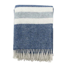 Klippan  Wolldecke Gotland Stripe  petrol