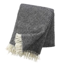 Wool blanket Knut – dark grey