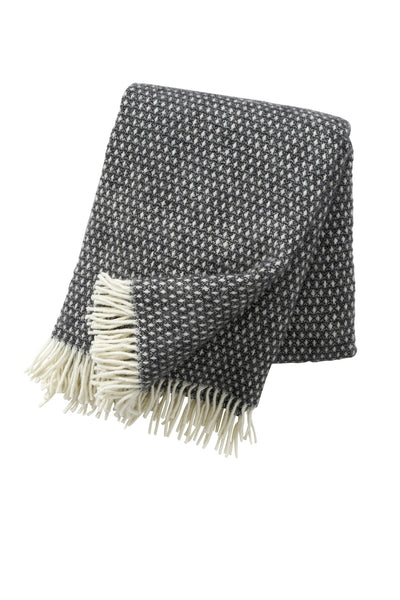 Wool blanket Knut – dark grey
