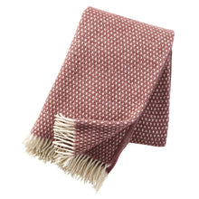 Klippan  Wolldecke Knut  rose brown