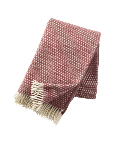 Wool blanket Knut – rose brown