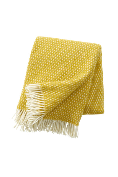 Wool blanket Knut – saffron