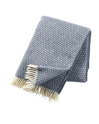 Wool Blanket Knut – smokey blue