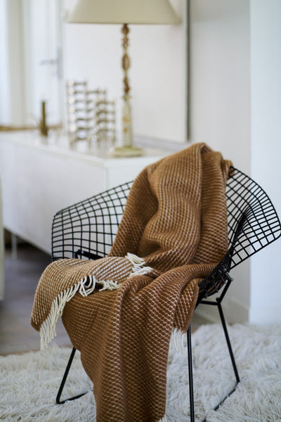Wool blanket Velvet – black