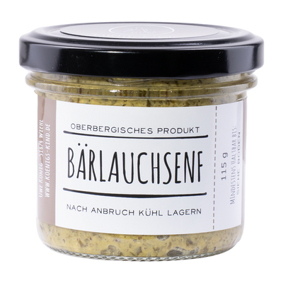 Bärlauchsenf
