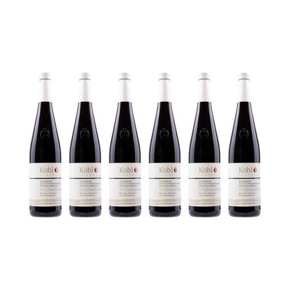 Apfelsaft mit Wildheidelbeere – 6× 750 ml