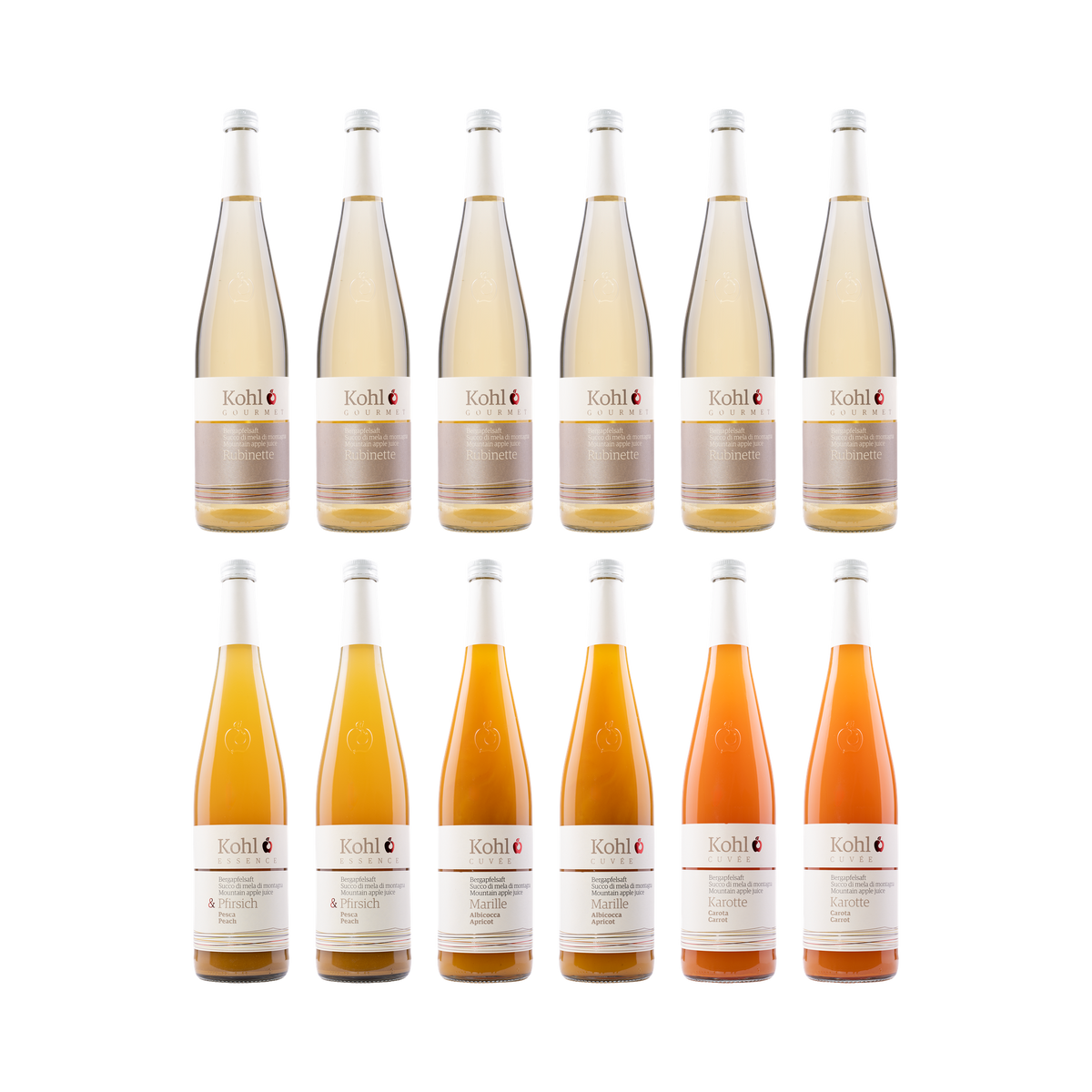 Kohl Apfelsaft Sunshine 12er Paket