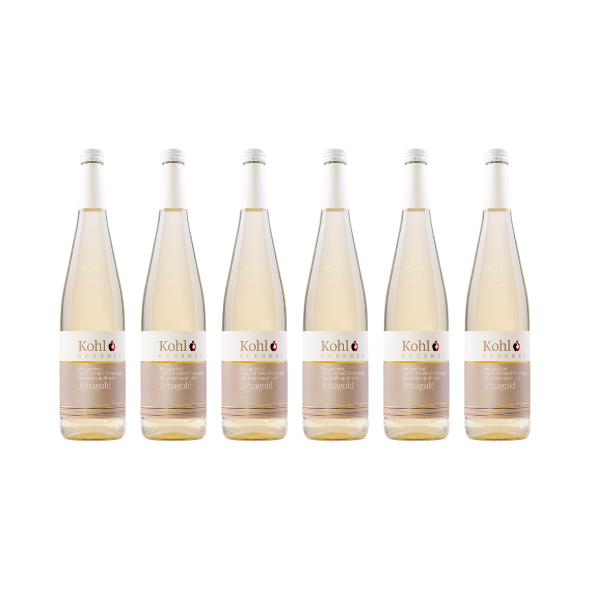 Bergapfelsaft Jonagold – 6× 750 ml
