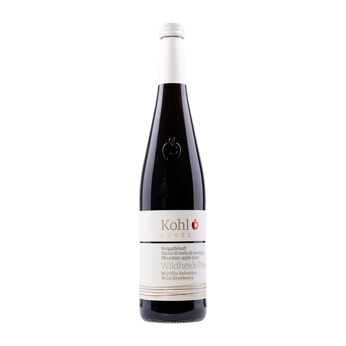 Kohl Apfelsaft mit Wildheidelbeere 750ml