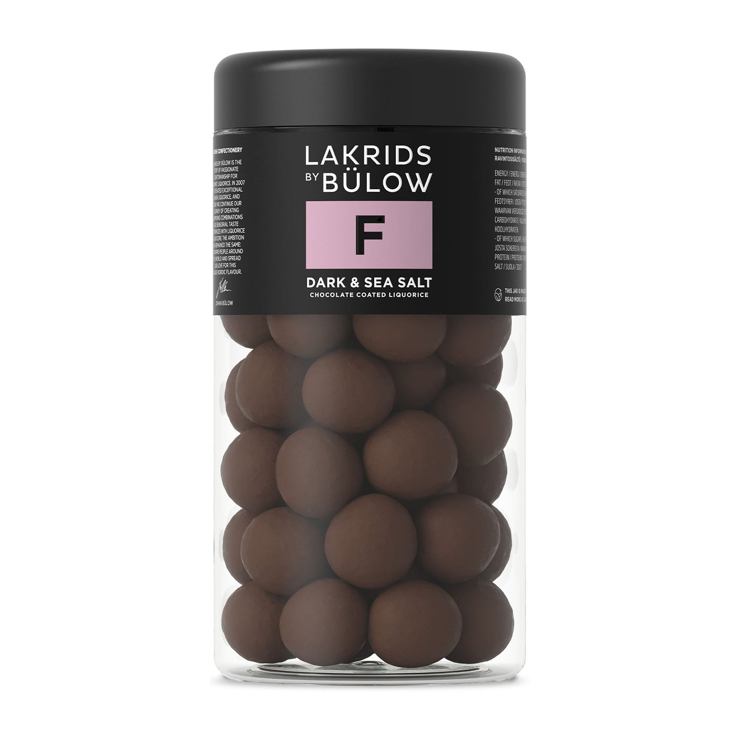 Lakrids by Bülow  F  Dark Sea Salt  regular