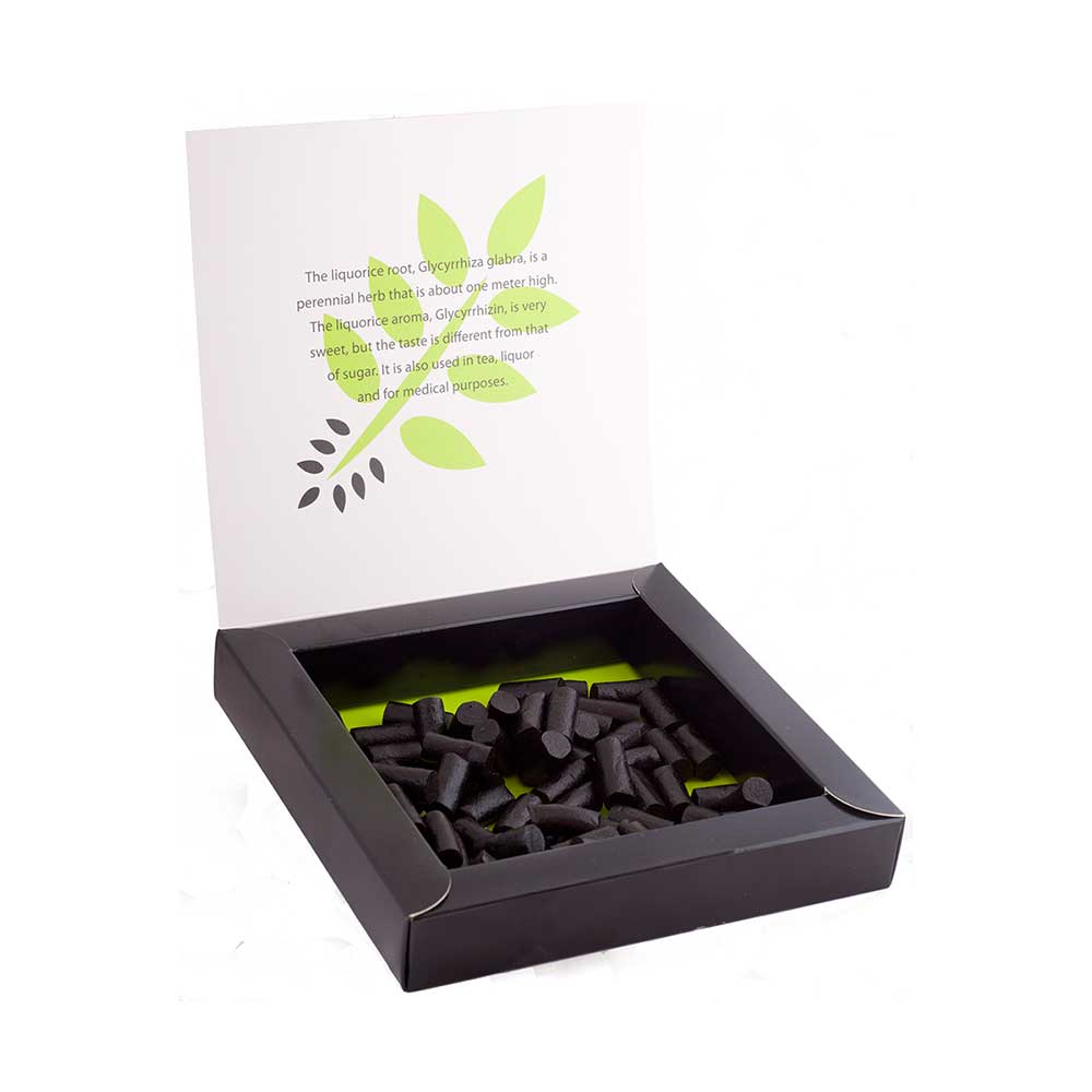 Lakritsfabriken  Salzige Premium Lakritz  150g