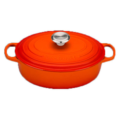 Bräter Oval – 27cm Ofenrot