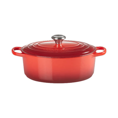 Oval Roaster – 31cm Cherry Red