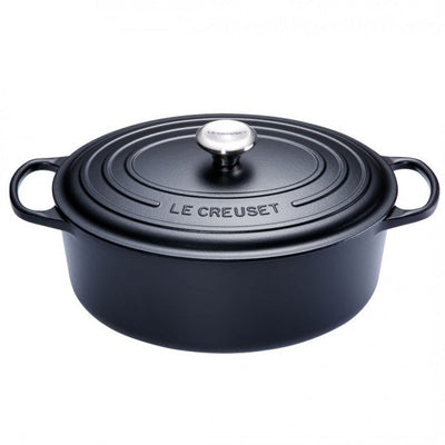 Oval Roaster – 33cm Black