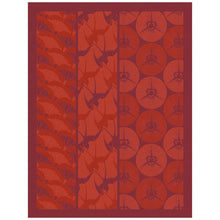 Le Jacquard francais  Geschirrtuch Yukata  rot