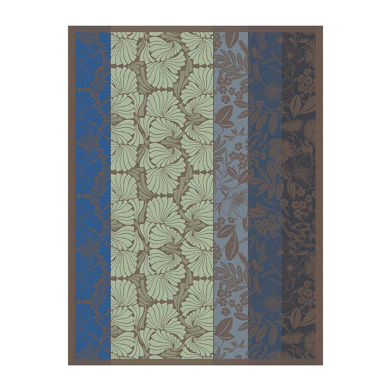 Le Jacquard francais  Geschirrtuch Cottage Cozy  blau