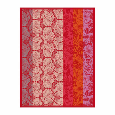 Tea towel – Cottage Fleury – red