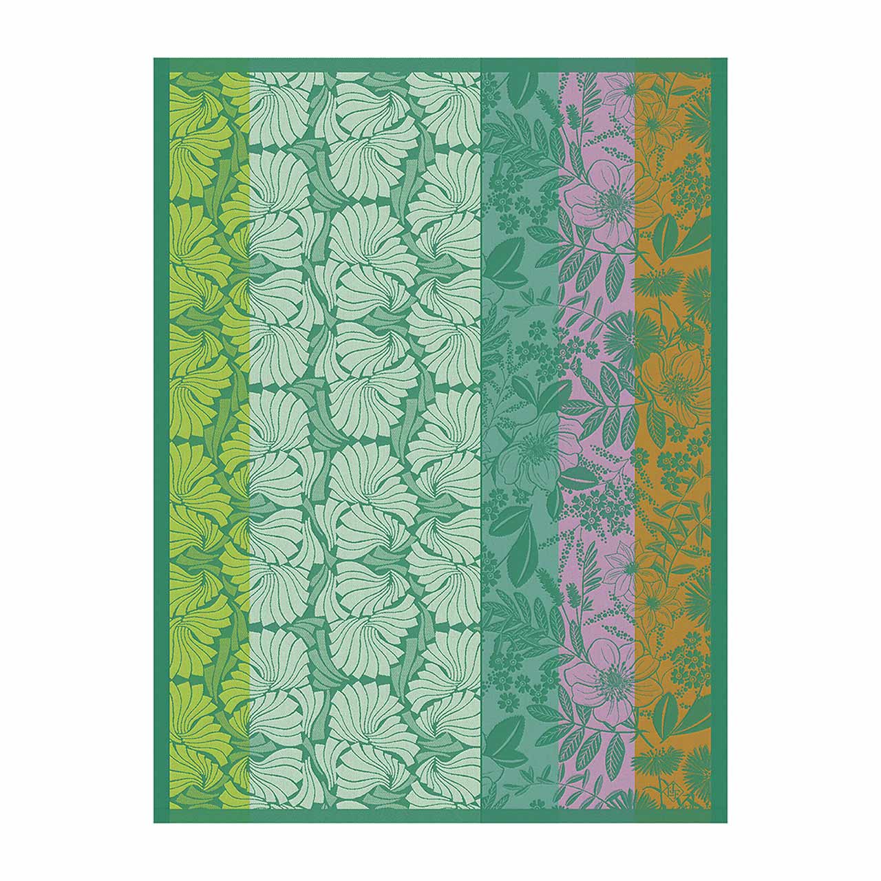 Le Jacquard francais  Geschirrtuch Cottage Jardin  grün