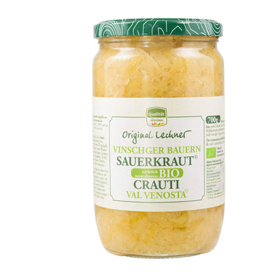 Organic Sauerkraut in a Jar – 700g