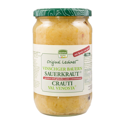 Vinschgau Bacon Sauerkraut – 700g