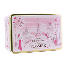 Maison Fossier Paris-Dose mit Biscuit Rose de Reims, Seitenansicht