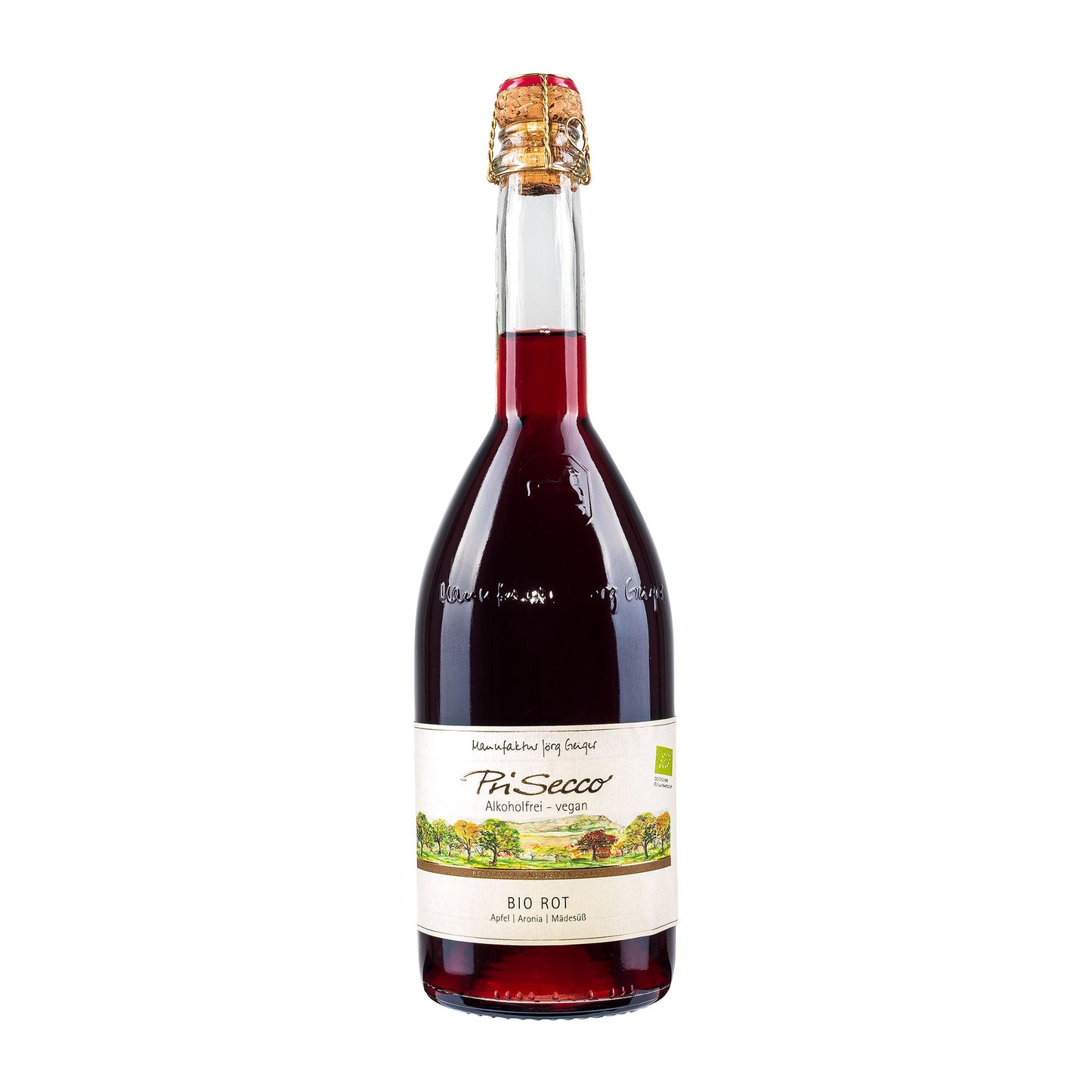 Manufaktur Jörg Geiger  Prisecco Bio Rot  alkoholfrei [BIO]
