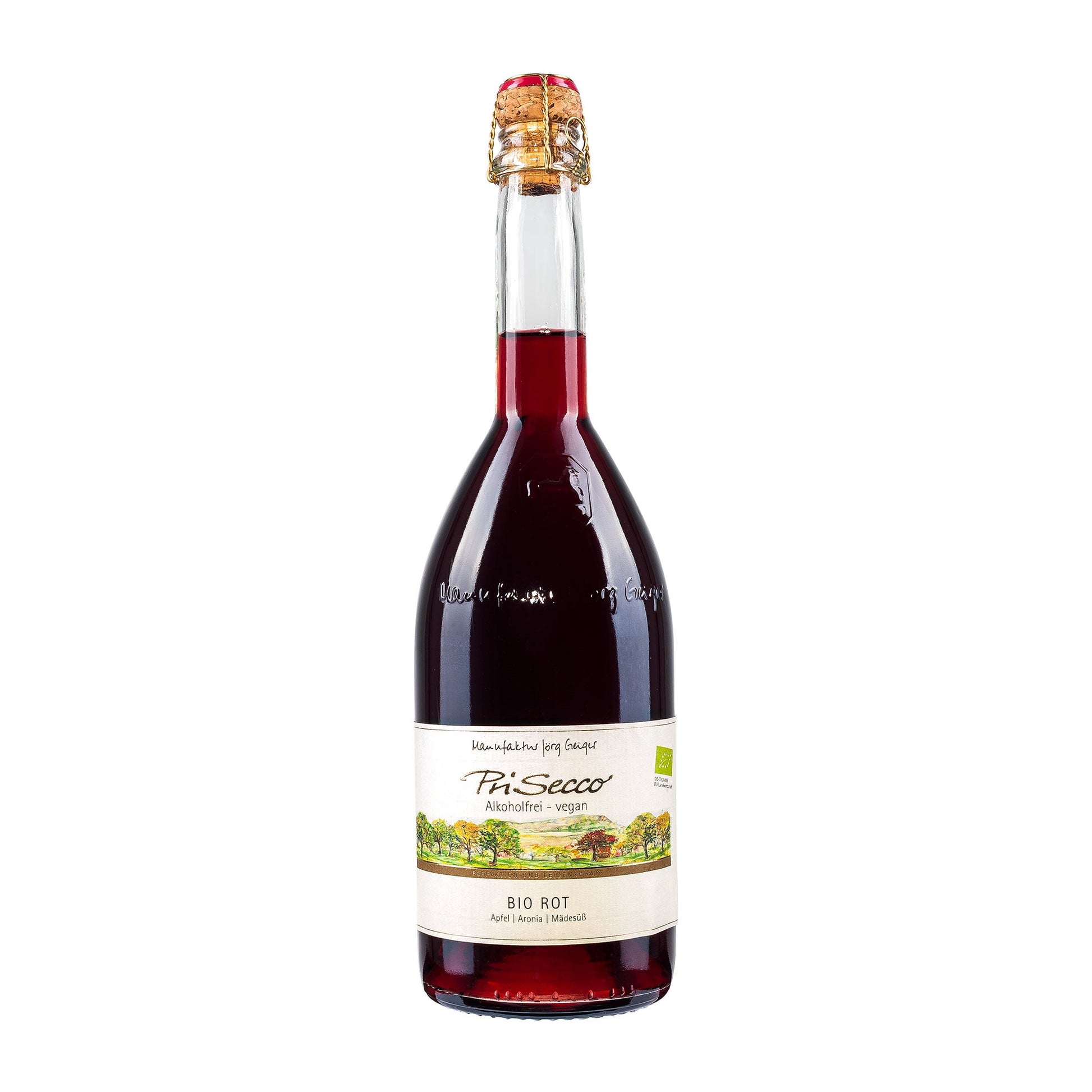 Manufaktur Jörg Geiger  Prisecco Bio Rot  alkoholfrei [BIO]